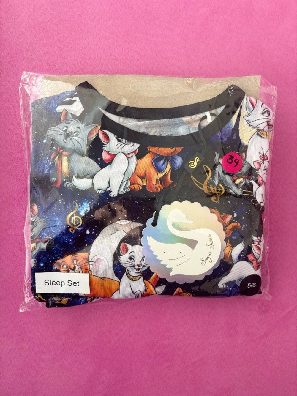 Sugar Swan Starlette Aristocats Sleep Set 5/6
